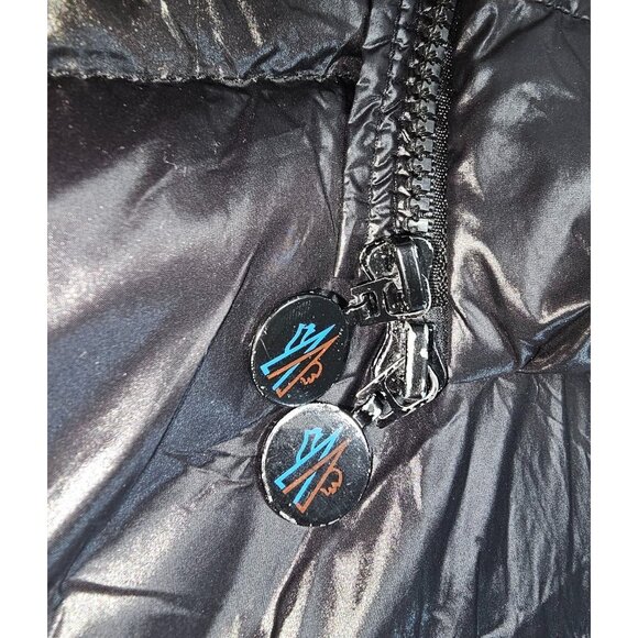 Moncler Women's Black Nylon Down Short Jacket Authentic Tag Size 1 Small 2978 - Picture 5 of 16